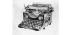A Triumph Adler typewriter: the solution to snooping? 