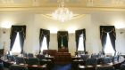 The Seanad Chamber at Leinster House. Senators will today being debating the Protection of Life During Pregnancy Bill.  Photograph: Alan Betson/The Irish Times