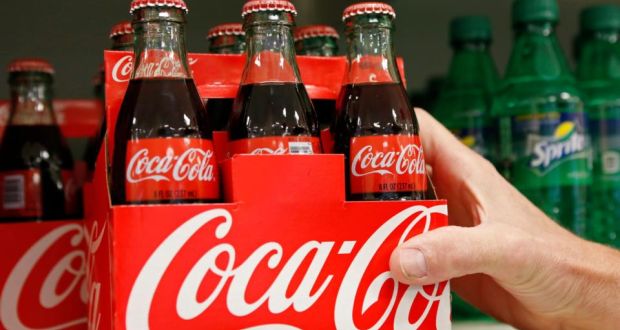 Coca-Cola  reported weaker-than-expected sales volumes yesterday  due to ongoing economic malaise and unusually poor weather, sending its shares down nearly 3  per cent. Photograph: Reuters