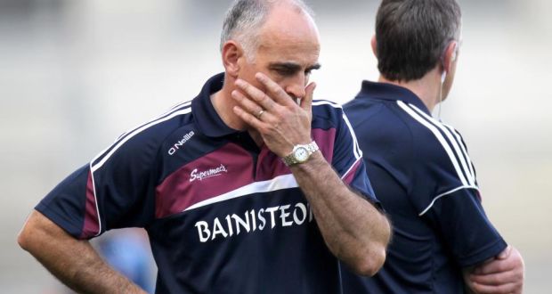 Galway manager Anthony Cunningham has warned his players only those who impress in training will be selected for Sunday’s All-Ireland quarter-final against Clare in Thurles. Photograph: Ryan Byrne/Inpho