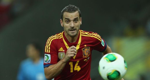 Tottenham Hotspur look like they are close to closing a deal to sign Roberto Soldado of Valencia and Spain. Photograph: Miguel Tovar/Getty Images 