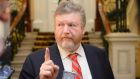 Minister for Health James Reilly  told the Joint Oireachtas Committee on Health and Children yesterday that the current system was “immoral and wrong”. Photographer: Dara Mac Dónaill