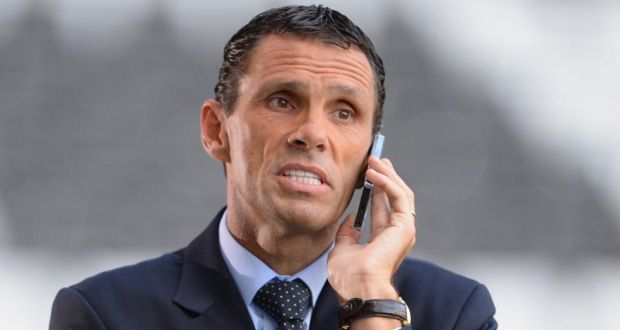 Former Brighton manager Gus Poyet intends taking club to court. Photograph: Michael Regan/Getty Images