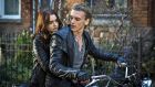 Lily Collins and Jamie Campbell Bower in The Mortal Instruments: City of Bones 
