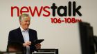 Broadcaster Pat Kenny’s move to to Newstalk has been accompanied by a promotional campaign imploring listeners to  “Move the dial”. Photograph: Bryan O’Brien 