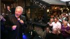 “While you can’t blame Guinness for people being so stupid that they’ll get drunk in celebration of a genius marketing campaign, you can blame Guinness for facilitating it.” Tom Jones performs at the Brazen Head pub in Dublin as part of the 2009 Arthur’s Day celebrations. Photograph: Dara Mac Dónaill