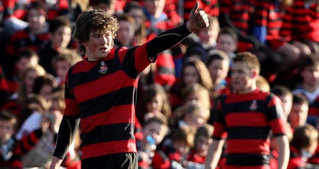 Peter Lydon playing for Kilkenny College during the Leinster Schools Senior Cup quarter-final in 2010. The outhalf was invited for a trial at Stade Francais in  Paris last season. Photograph: Inpho
