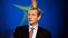 The Taoiseach, Enda Kenny, speaking to the Fine Gael conference in Limerick last weekend. Photograph: Alan Betson 