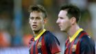 Barcelona’s Neymar  and Lionel Messi are both on the shortlist. 