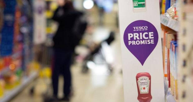 Clash of the outlets: the supermarket sector is gearing up to slug it out on prices . Photograph: Simon Dawson/Bloomberg