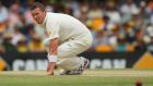  Peter Siddle of Australia says James Anderson of England was as much culprit as victim. Photograph:  Mark Kolbe/Getty Images