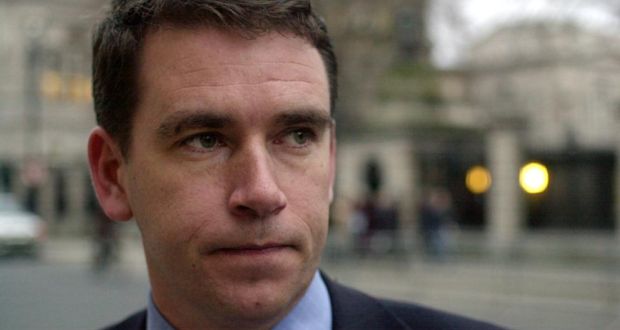 Fine Gael TD John Deasy of Waterford highlighted the deaths of brothers Shane, Paul and Kenny Bolger last June, when their boat capsized in Tramore Bay.  Photograph: Cyril Byrne
