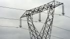 An electricity pylon near Newbridge, Co Kildare. Photograph: Eric Luke/The Irish Times.