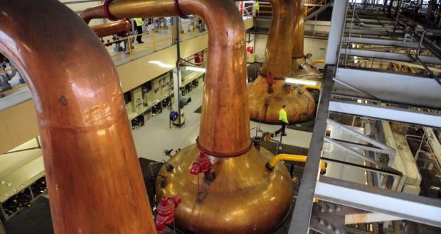The  Irish Distillers Ltd plant in Midleton. Photograph: Aidan Crawley