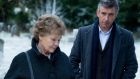 Judi Dench, pictured with Steve Coogan in a scene from the adoption drama Philomena,  has been nominated in the category of best actress in a drama for for her role in the film. 