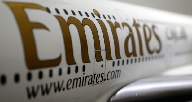 UAE-based Emirates Airlines is to double its service on the Dublin to Dubai route. Photo: Bloomberg