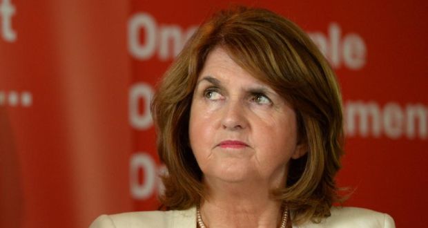 Minister for Social Protection Joan Burton said she was taken aback by the news that emerged about the Central Remedial Clinic yesterday. Photograph: Dara Mac Dónaill.