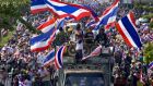Political disturbances continue in Bangkok, Thailand, amid concern that political unrest has caused the baht currency to weaken. photograph: ed wray/getty images 