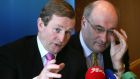 Taoiseach Enda Kenny has said he does not know if former local authority employees with pensions were hired at a senior level in Irish Water. Photograph: Cyril Byrne / The Irish Times