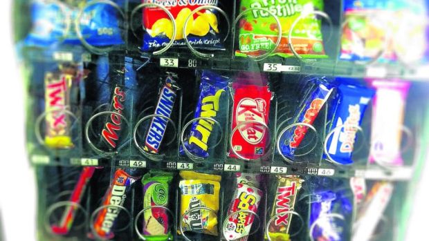 Survey indicates primary schools have moved to reduce the availability of fizzy drinks, sweets and crisps in school shops and vending machines.