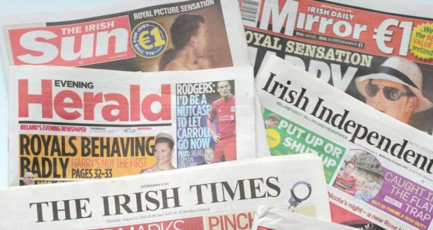 Newspapers sales in Ireland fell in the second half of 2013, with the market for both daily and Sunday titles shrinking by more than 6 per cent