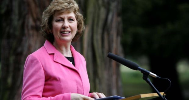 Mary McAleese: senior church leaders have “until now” believed the church could only survive through “unquestioning obedience to the exclusively top-down teaching magisterium”. Photograph: David Sleator - 
