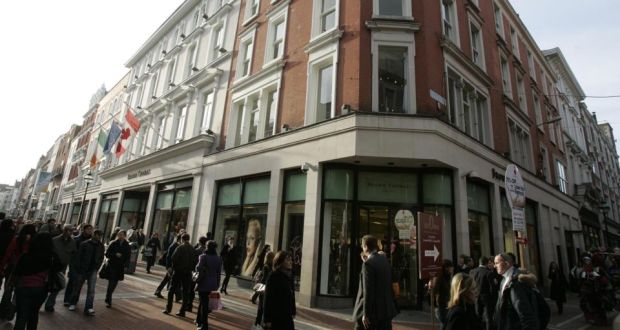The Brown Thomas flagship store on Grafton Street, Dublin, is to get a €8.5 million refurbishment. Photograph: Dara Mac Dónaill 
