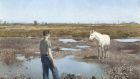 ‘The White Mare’ by Patrick Hennessy (€4,000-€6,000) at Adam’s