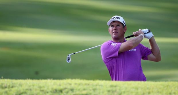 Lee Westwood of England in action in the Pro-Am of the 2014 Maybank Malaysian Open at Kuala Lumpur Golf & Country Club in Malaysia. Photograph:  Ian Walton/Getty Images