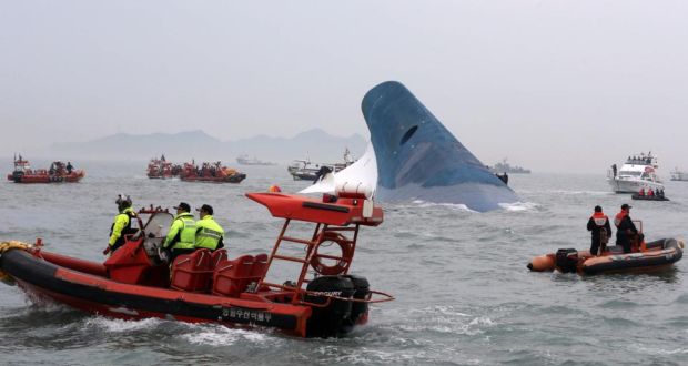Nearly 300 Feared Dead In South Korean Ferry Disaster