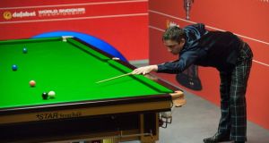 mcmanus alan sheffield ken doherty face goode higgins tim wire match pa photograph against action during john his