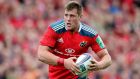 South African CJ Stander in full flight: “Munster gave me a chance, and I came here to play for Munster and then the possibility of one day playing for Ireland popped up.” Photograph: Cathal Noonan/Inpho 