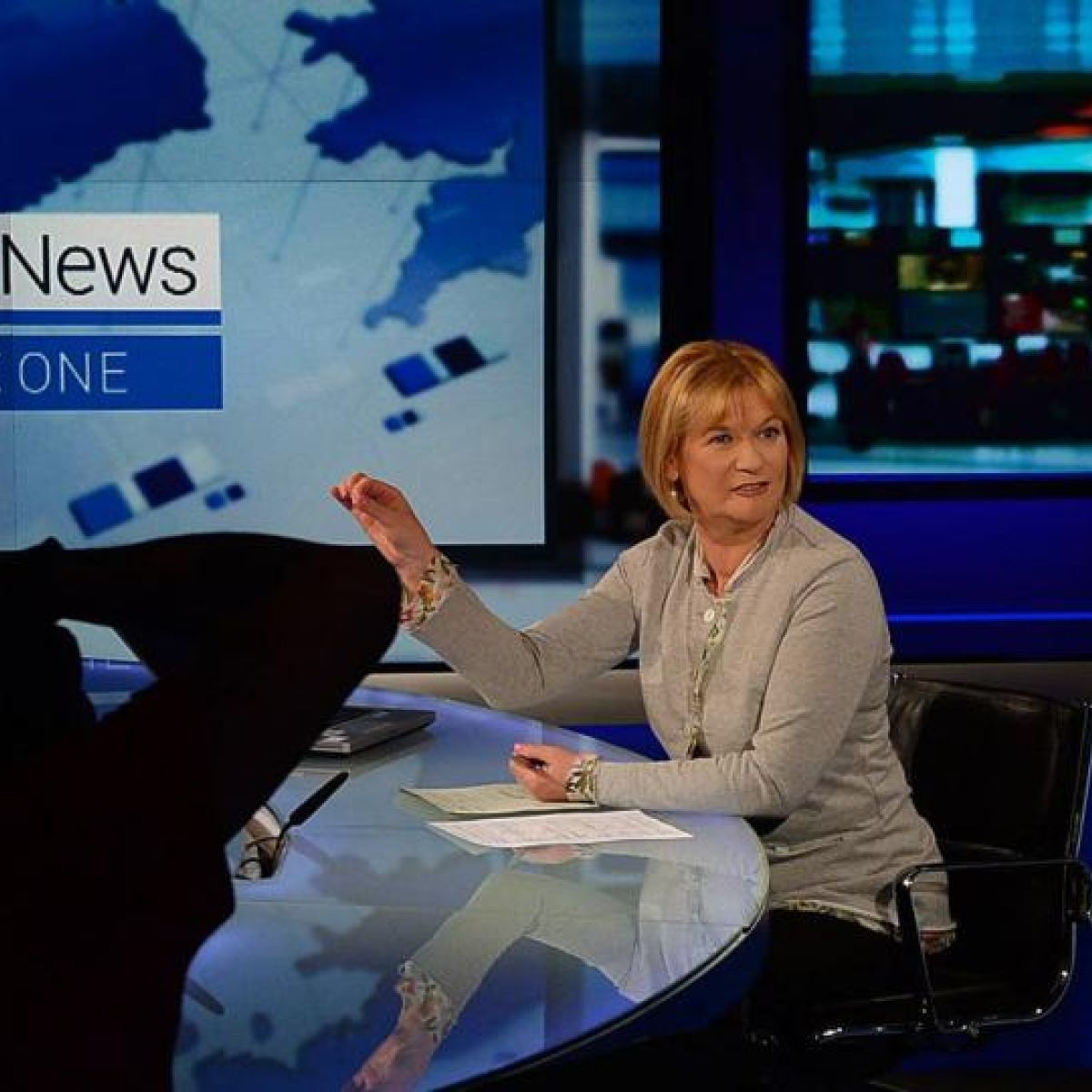 Rte Unveils 25 000 Television News Redecoration