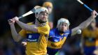 Clare’s Conor McGrath is aware of the greater expectation on the reigning All-Ireland champions. Photograph: Cathal Noonan/Inpho.