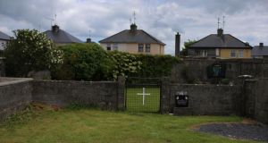 The site of the mother-and-baby home, in Tuam. Photograph: Niall Carson/PA