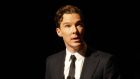 Benedict Cumberbatch who featured in a question about a piece on him by Caitlin Moran. Photograph: Simon Annand 