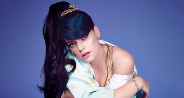 Lily Allen: these days it’s all about showing up at  product launches