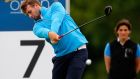 Ruaidhri McGee of Ireland tees off during the Lyoness Open  at the Diamond Country Club  in Atzenbrugg, Austria. Photo:  Paul Thomas/Getty Images