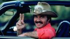 Burt Reynolds, the man most middle-aged men are trying to be. Photograph from Smokey and the Bandit