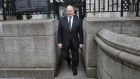 Minister for Finance Michael Noonan: “Of the projected 2014 general Government interest bill of just under €8 billion, my department estimates that circa €1.6 billion relates to rescue operations in the context of the financial crisis.” Photograph: Stephen Collins/Collins Photos