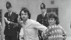 Gerry Conlon, one of the Guildford Four, after his release from the Old Bailey, London in  October 1989.File Photograph: Peter Thursfield/The Irish Times.