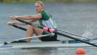 Ireland’s Sanita Puspure, who  finished sixth in the World Cup regatta in Aiguebelette, France.