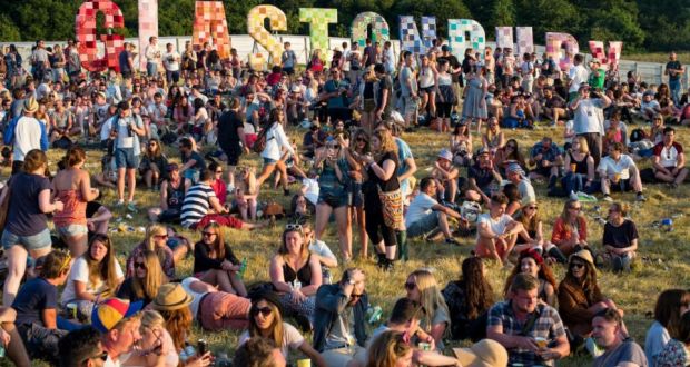 An Avon and Somerset Police spokesman said it was not clear how many people were on the Glastonbury Festival site by last night, but in previous years around 80 per cent of ticket holders arrived on the Wednesday. Photograph:  Ian Gavan/Getty Images