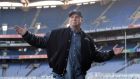 Garth Brooks in Croke Park in Dublin last January to announce details of a number of concerts this month. Photograph: Dara Mac Dónaill/The Irish Times