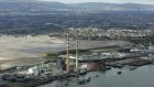 Twin peaks: Poolbeg, photographed from the air. Photograph: Frank Miller/The Irish Times