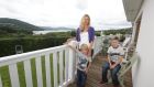 Joanne O’Donnell with Sam (4) and Ben Wallace (13) at home in Killaloe, Co Clare. Photograph: Brian Arthur/ Press 22 