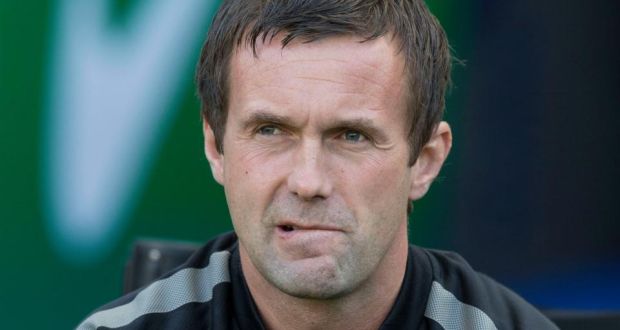 Celtic boss Ronny Delia: “I am looking for revenge for what we saw last Wednesday.  . .  if we get a goal in the first half then we have a chance.” Photo: Alan Rennie/PA 