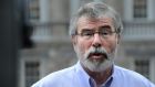 Sinn Féin leader  Gerry Adams: “The only suggestion so far by members of this Government has been around inviting British royalty.”  Photograph: Cyril Byrne/The Irish Times 