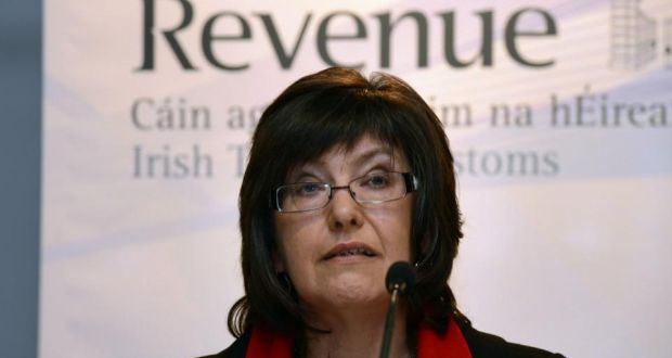 Josephine Feehily, head of the Revenue Commissioners, which has sent instructions to employers to deduct charges from wages. Photograph: Cyril Byrne