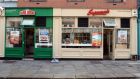 The controversial shopfront at Supermac’s restaurant in Temple Bar, Dublin. Photograph: Eric Luke